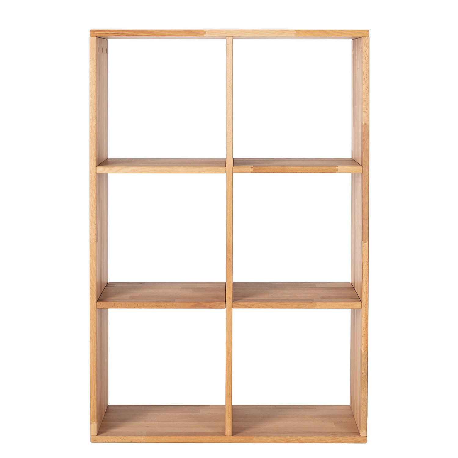 REGAL - Massivholz - Kernbuche, Holz (76/112/35cm) - home24