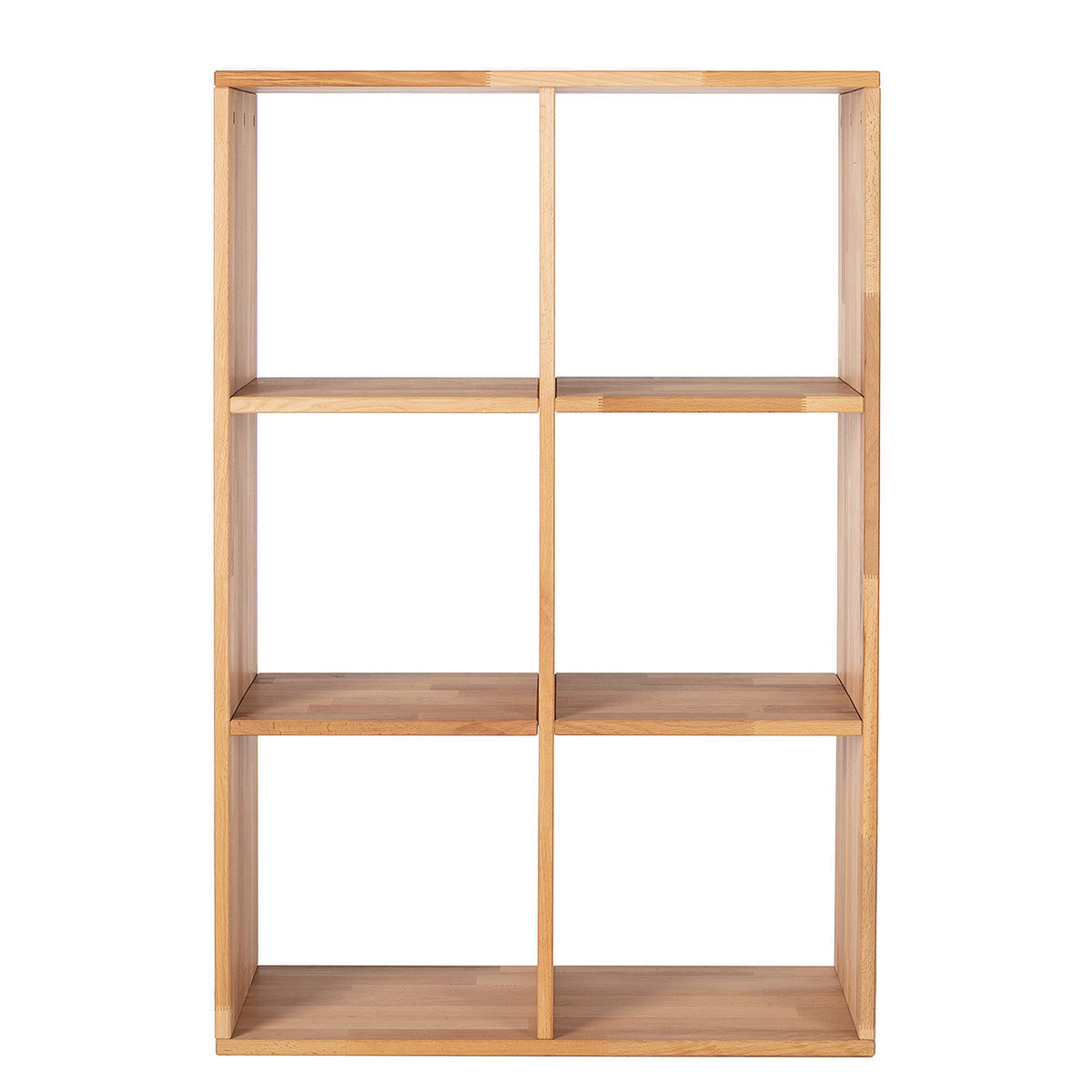 REGAL - Massivholz - Kernbuche, Holz (76/112/35cm) - home24