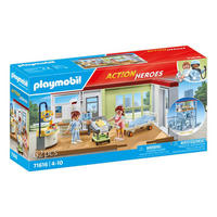 SPIELSET Das Entbindungszimmer - Blau, Kunststoff (9/19/35cm) - Playmobil
