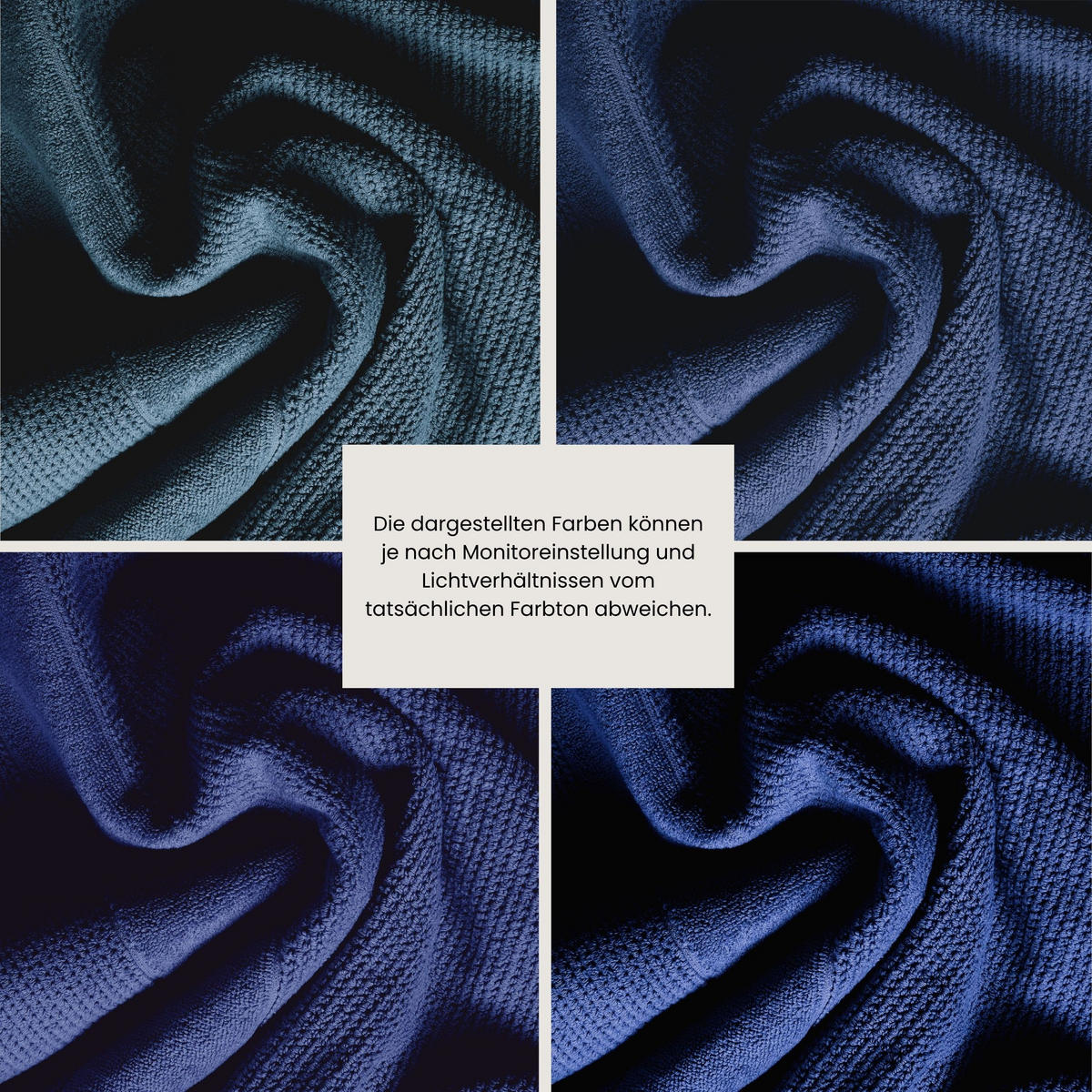 SAUNATUCH Turin - 75x200 cm - Dunkelblau - Dunkelblau, Textil (75/200cm) - SCHIESSER