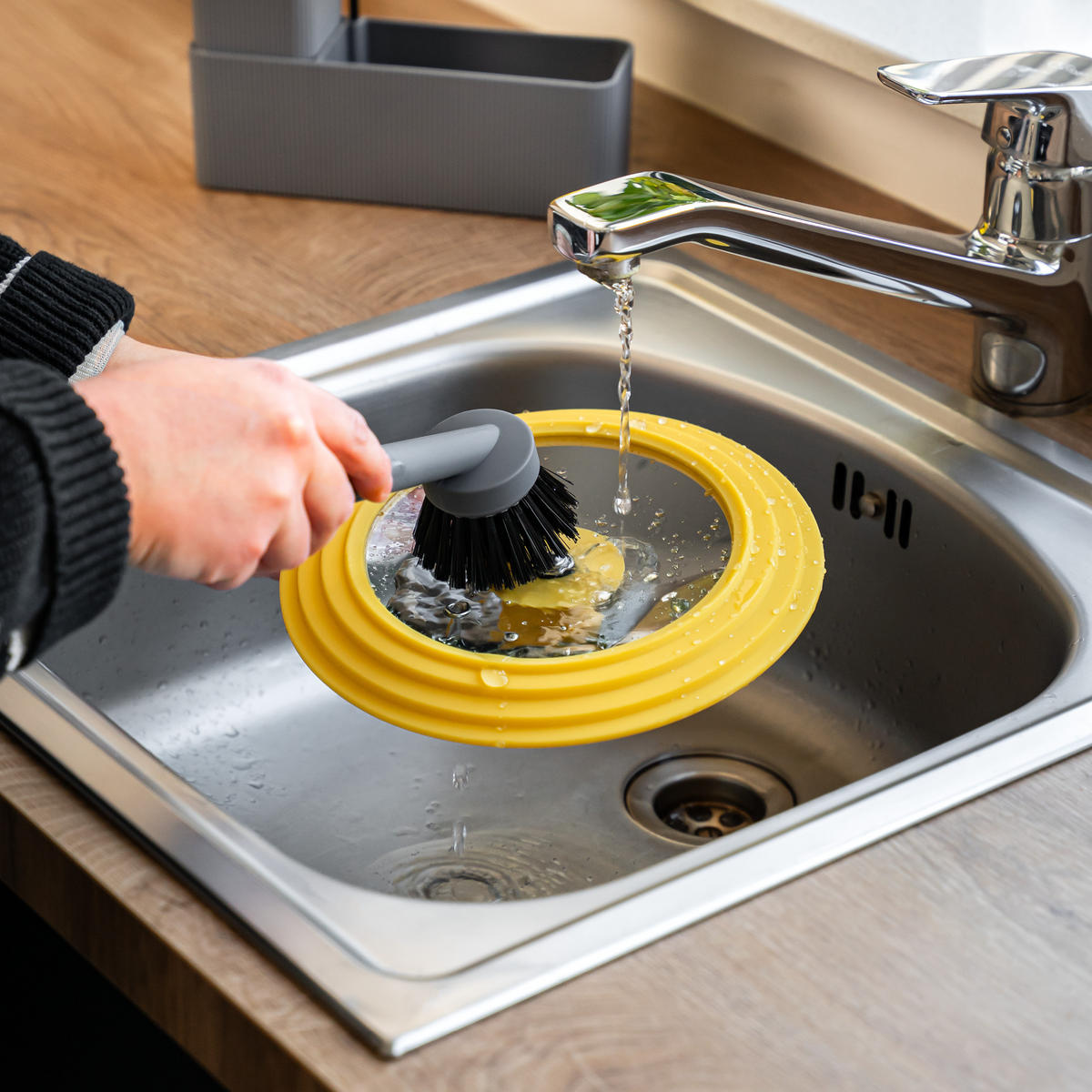 ERSATZBÜRSTEN 4er-Set, grau, Kunststoff - Grau, Kunststoff (6.5/5/6.5cm) - bremermann