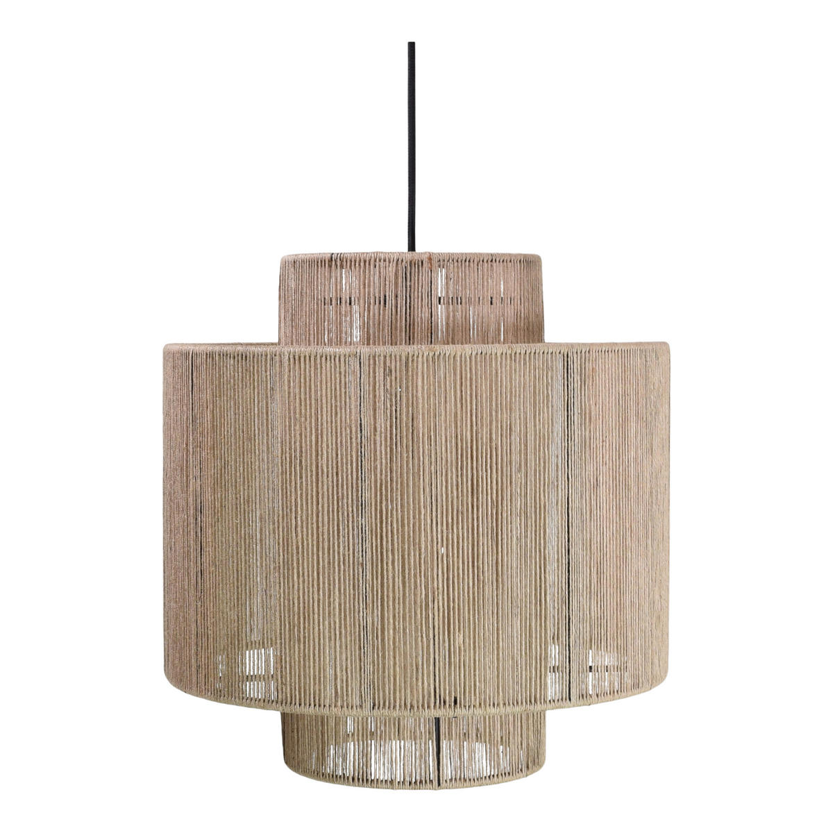 HÄNGELAMPE Diro - Hellbraun, Metall (36/36/36cm) - Urban Interiors