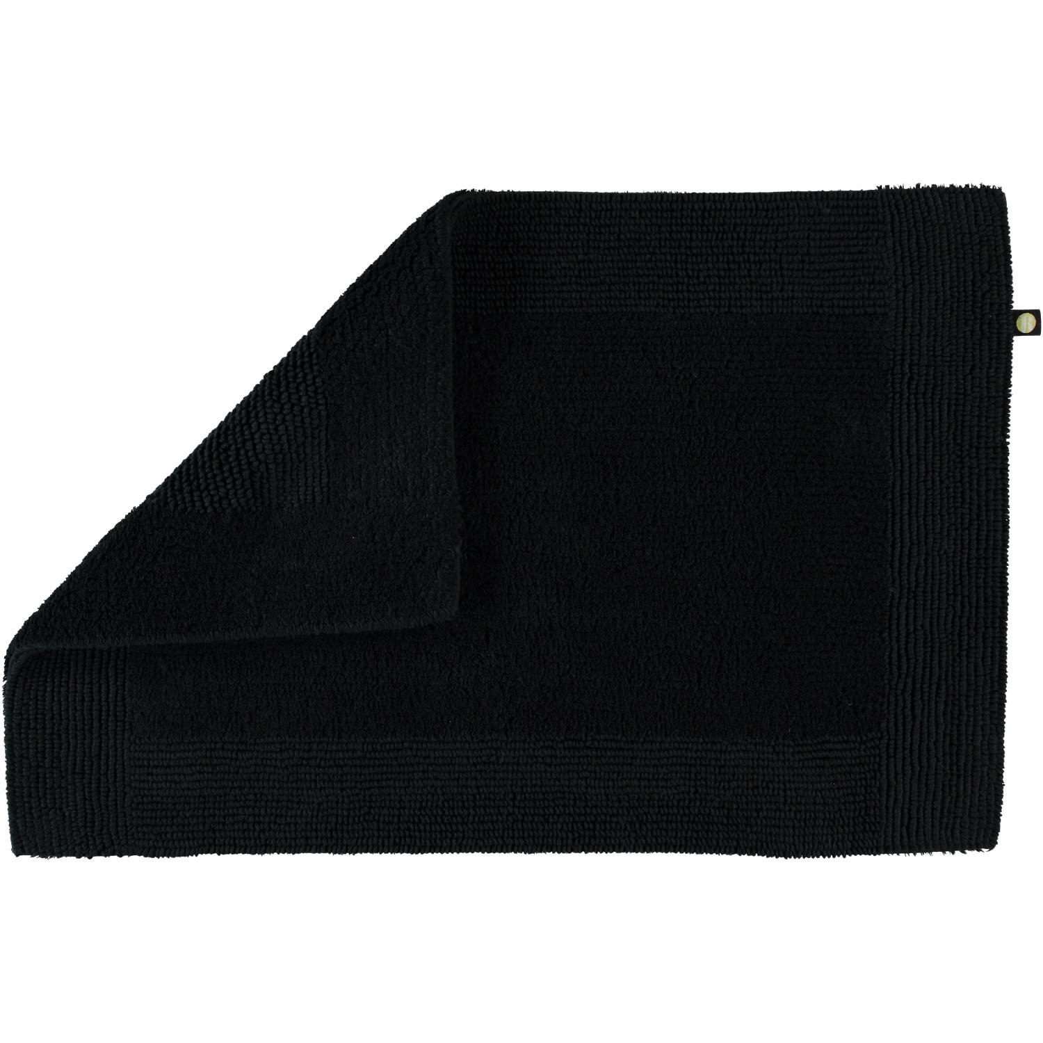 Rhomtuft Badteppiche Schwarz 45x60 cm