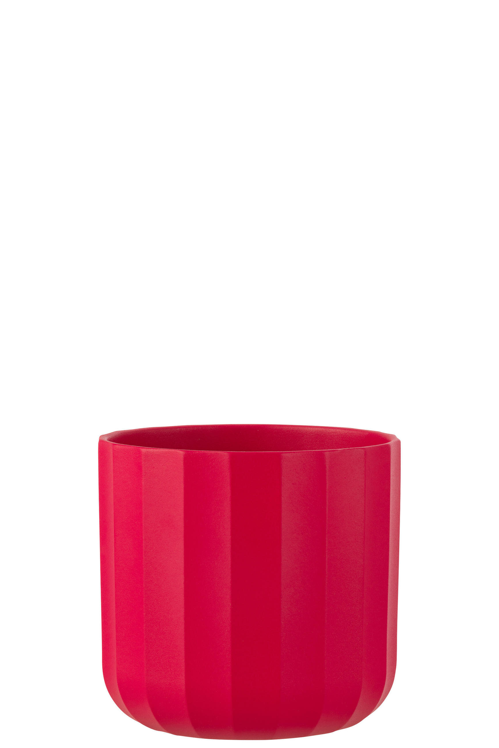 BLUMENTOPF SUMMER - Töpferei - Rosa - L - 2er set - Ø 18,5 cm - Pink, Keramik (18.5/18cm) - J-Line