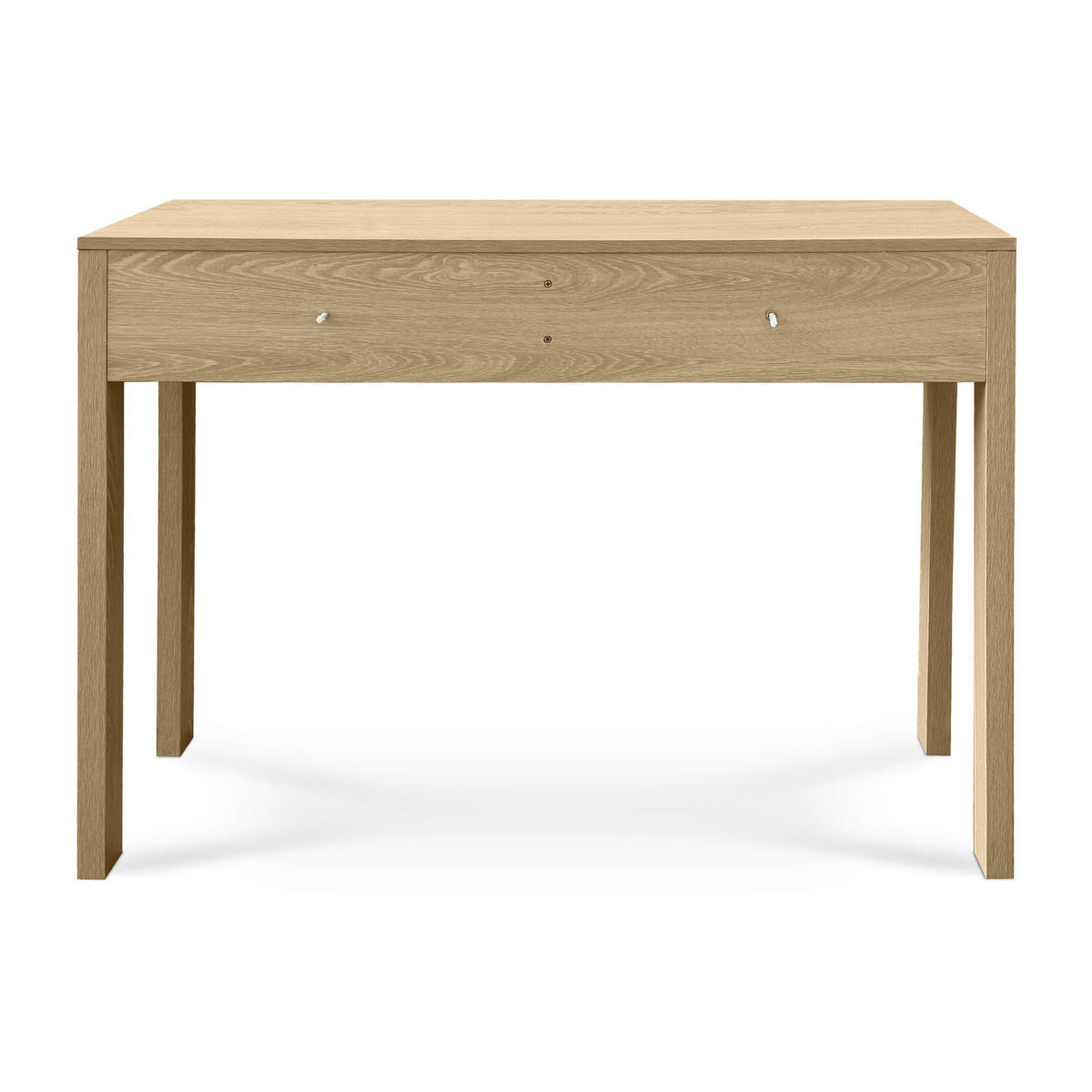 KONSOLE Saskia 100cm mit 2 Schubladen Skandinavischer Eichenoptik - Honigeiche/Eichefarben, Holz (30/100/75cm) - Sicaan