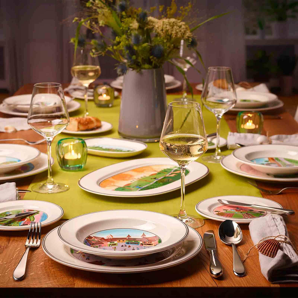 WEISSWEINGLÄSER La Divina transparent 380 ml 4er Set - Transparent, Glas (0.38L) - Villeroy & Boch