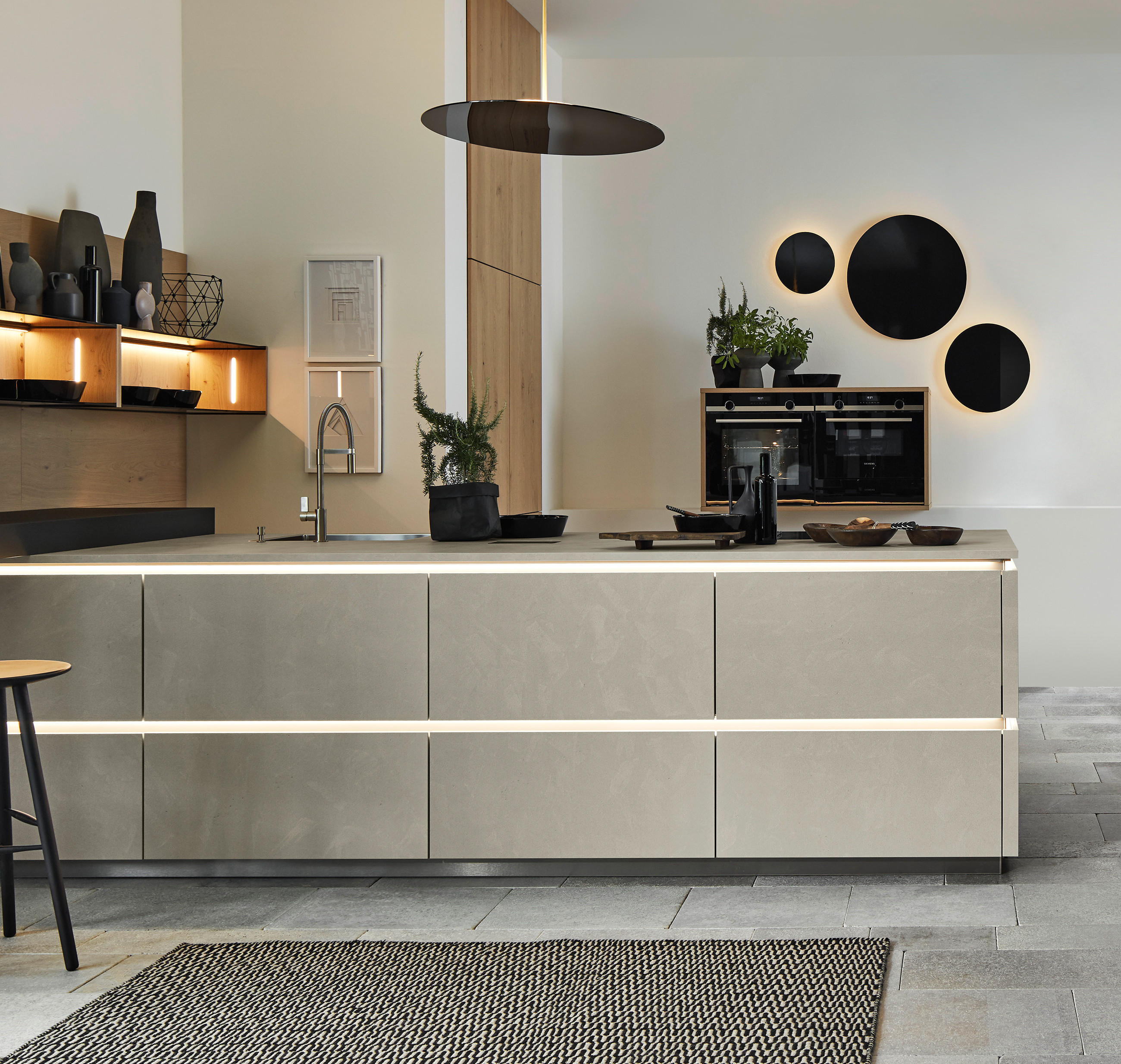 Küchenfronten in modern-dekorativen Designs