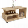 COUCHTISCH PRIMA EX3 Artisan Eiche 90/51/45 cm - Eiche Artisan, Holzwerkstoff (51/90/45cm) - Matkam Möbel