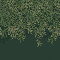 FOTOTAPETE - Willow Bough Deep Green - Grün, Papier/Kunststoff (250/400cm) - Graham & Brown