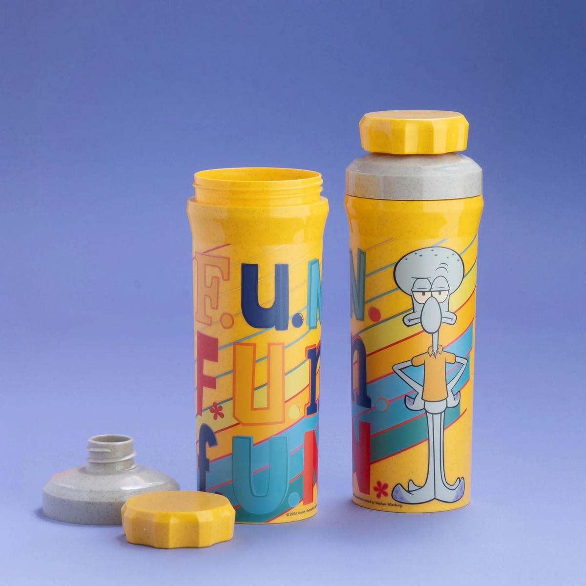 TRINKFLASCHE Olli SpongeBob 500 ml - Multicolor, Kunststoff (500L) - Koziol