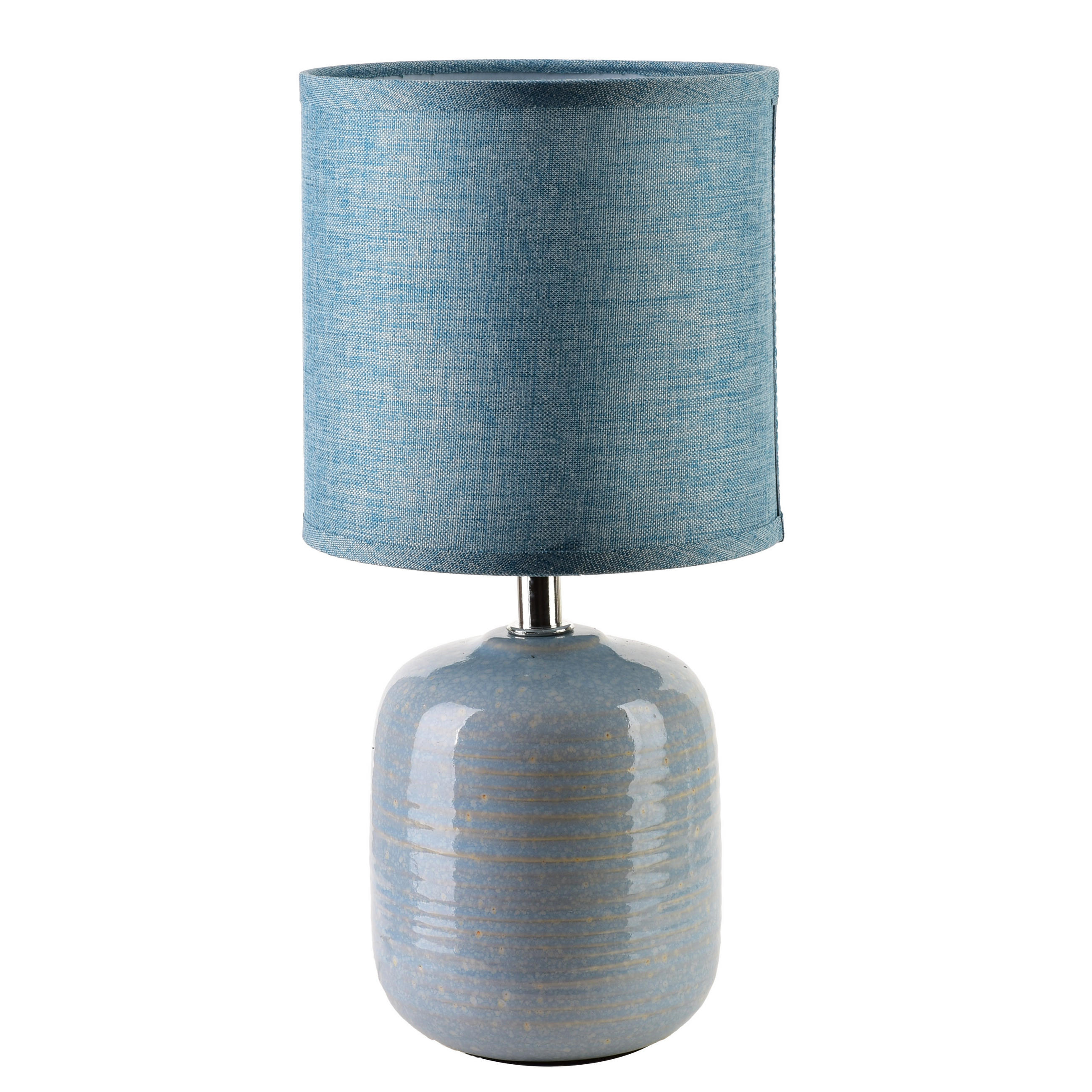 TISCHLAMPE Blau 10/14/28.5 cm Keramik - Blau, Keramik (10/14/28.5cm) - Mondex