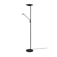 STEHLAMPE BRANTFORD - Schwarz - 0/0/180 cm - Schwarz, Metall (30/30/180cm) - Trio Leuchten