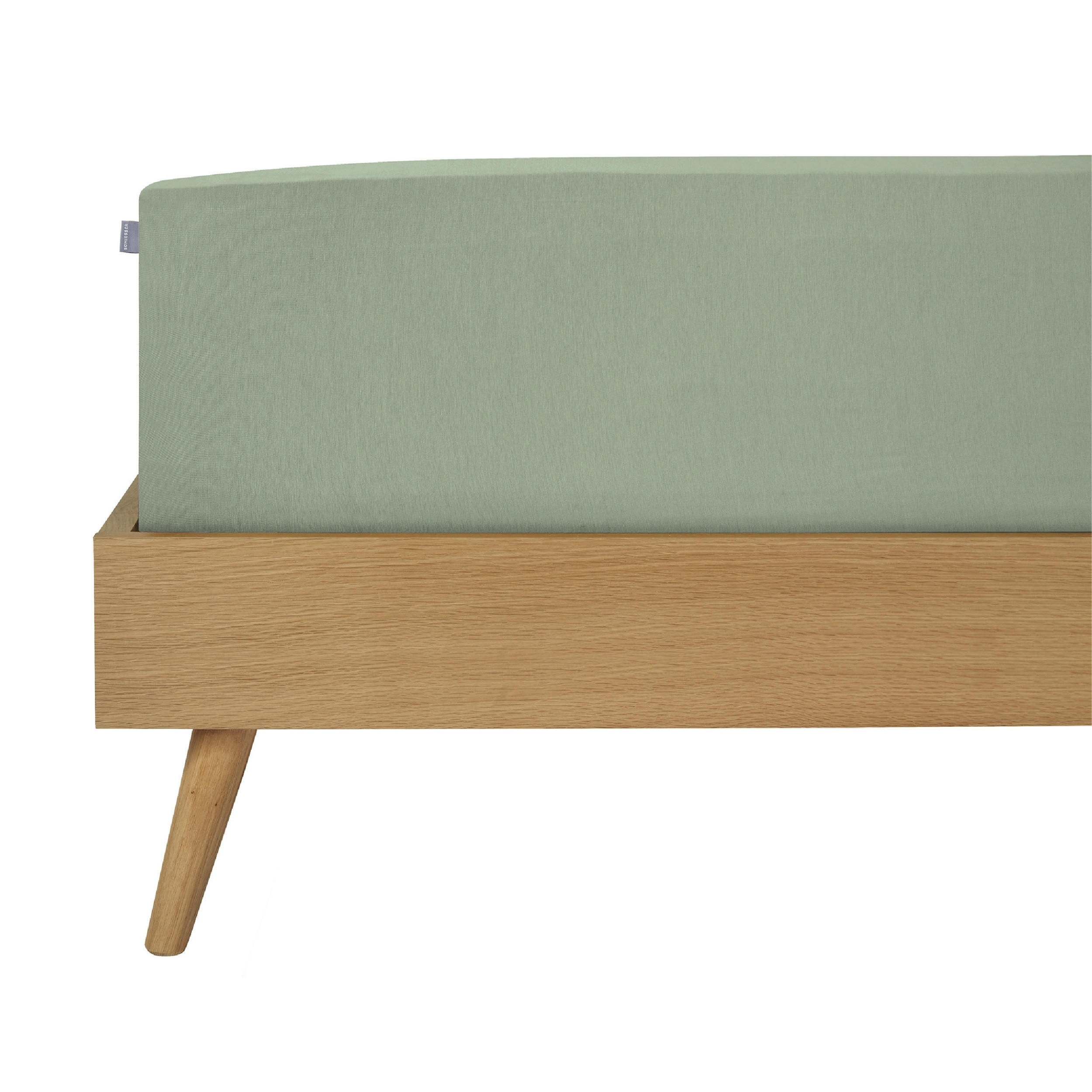 SPANNBETTLAKEN Elli - 97/3 - 100 x 200 cm - Hellgrün - Hellgrün, Textil (100/200cm) - SCHIESSER