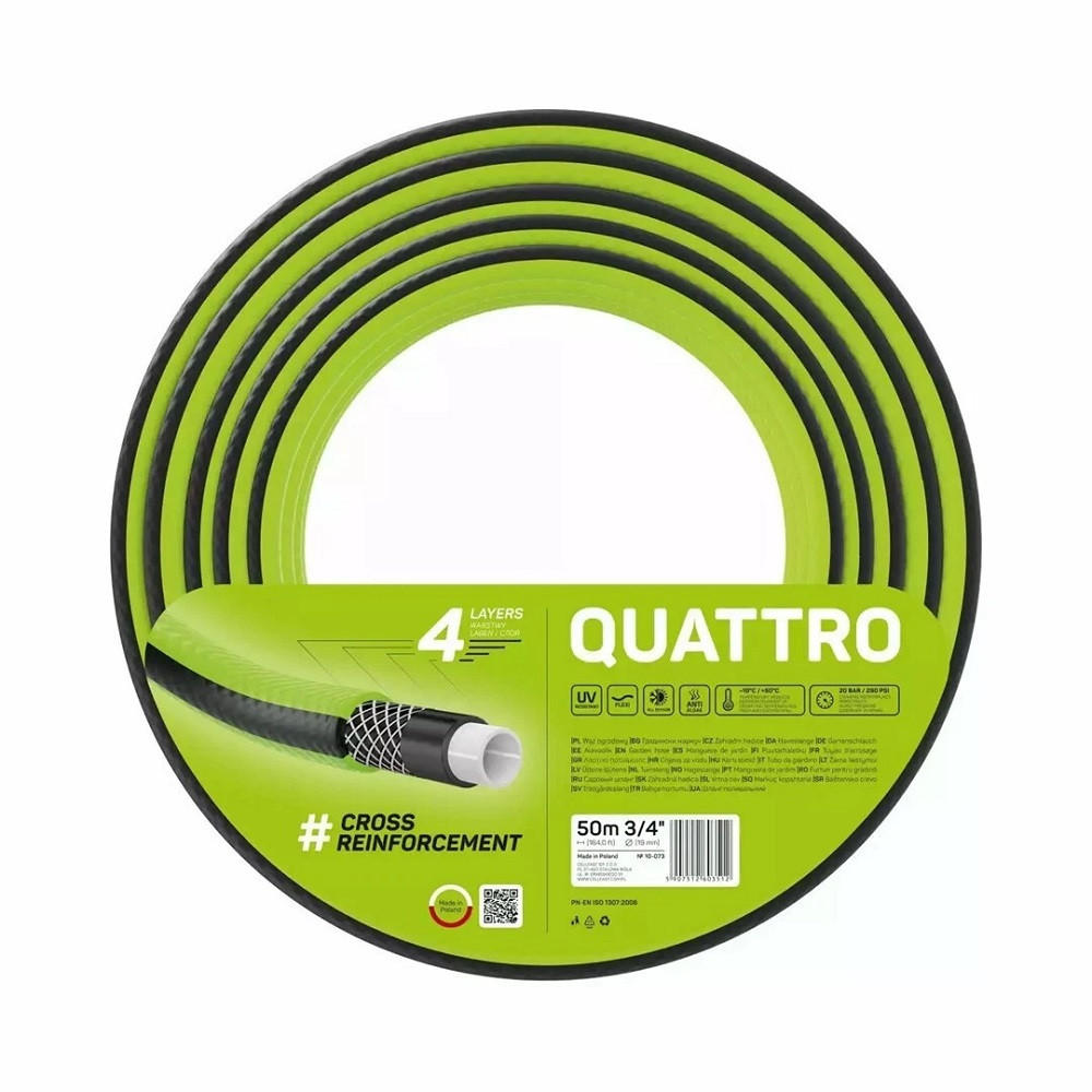 Cellfast Gartenschlauch Transparent 5000 cm