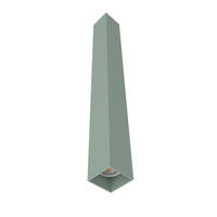 DECKENLEUCHTE Cube H60 - Grün, Metall (6/6/60cm) - Lumicom