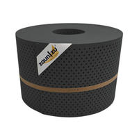 SICHTSCHUTZSTREIFEN PP Premium Gelocht 15 Prozent Streifen Anthrazit 50m - Anthrazit, Kunststoff (5000/19cm) - ZAUN|ZU