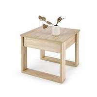 COUCHTISCH Nea Eiche Sonoma 60 / 60 / 52cm - Eichefarben, Holz/Holzwerkstoff (60/60/52cm) - Feldmann-Wohnen