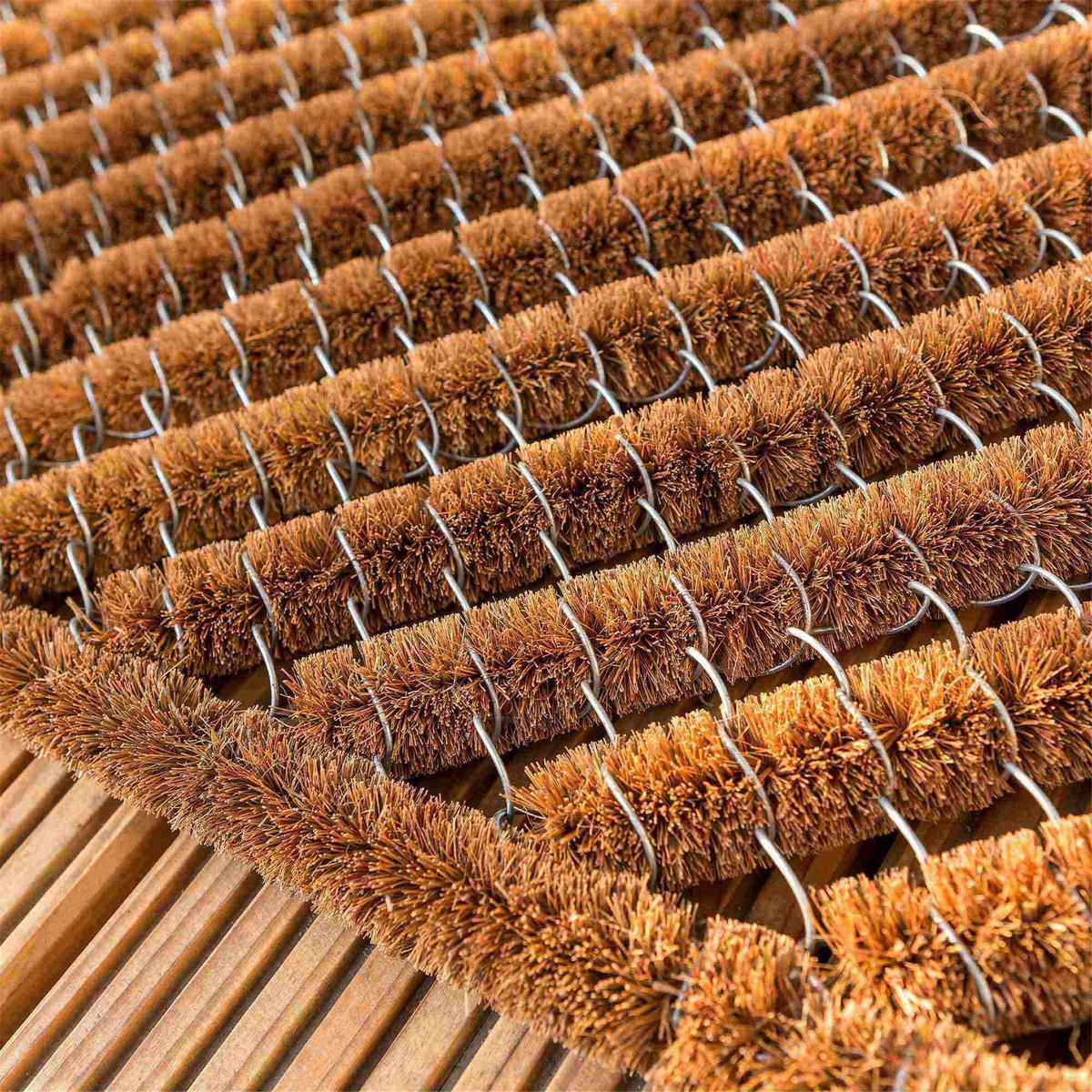 FUSSMATTE INNEN UND AUßEN COCO BRUSH S - Naturfarben, Textil (40/60cm) - Astra