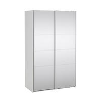SCHIEBETÜRENSCHRANK, Catania, Weiß, Holzwerkstoff, 119 x 67 x 201 cm - Weiß, Holzwerkstoff (119/201/67cm) - ebuy24