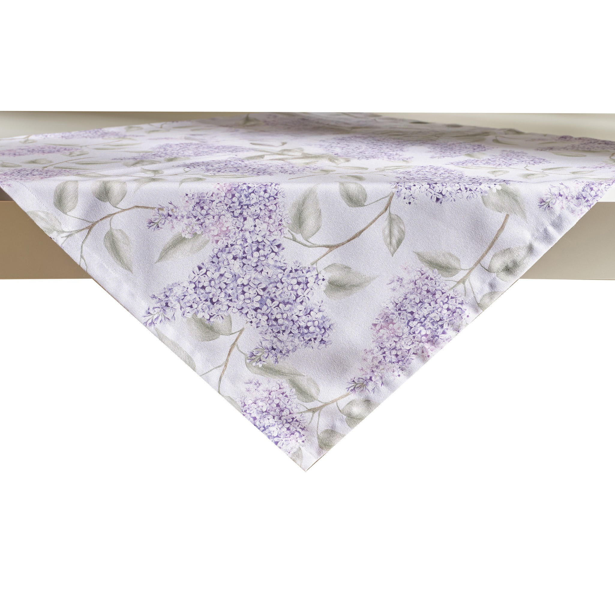 TISCHDECKE Buzok - Violett, Textil (80/80/1cm) - home&you