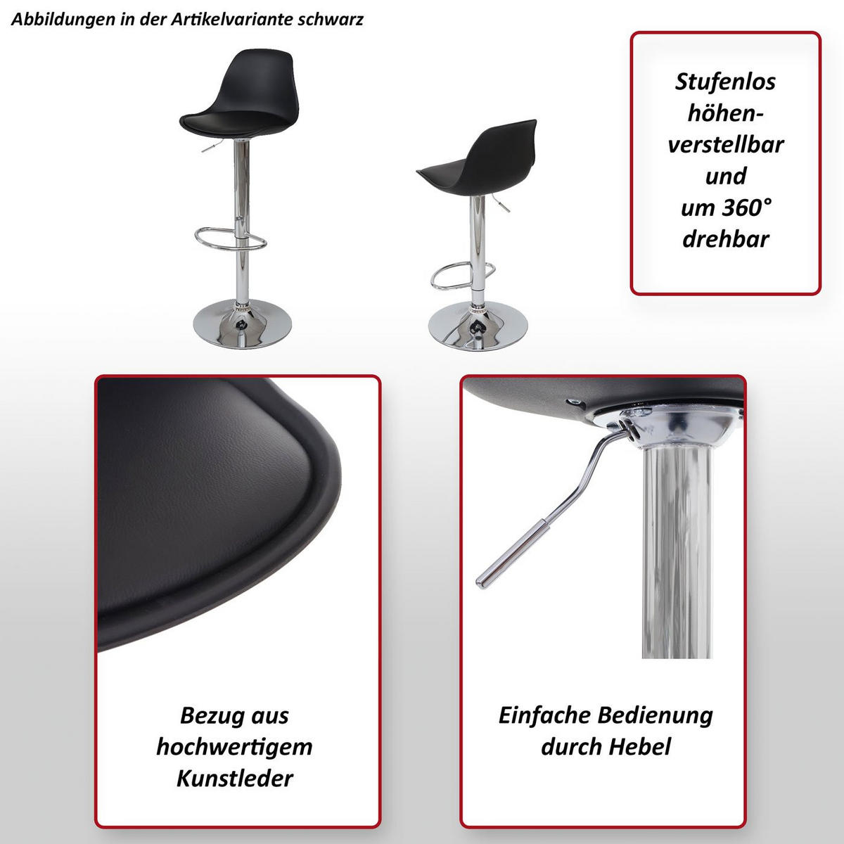 BARHOCKER Weiß 2er-Set - Weiß, Textil (39/103/43cm) - MCW