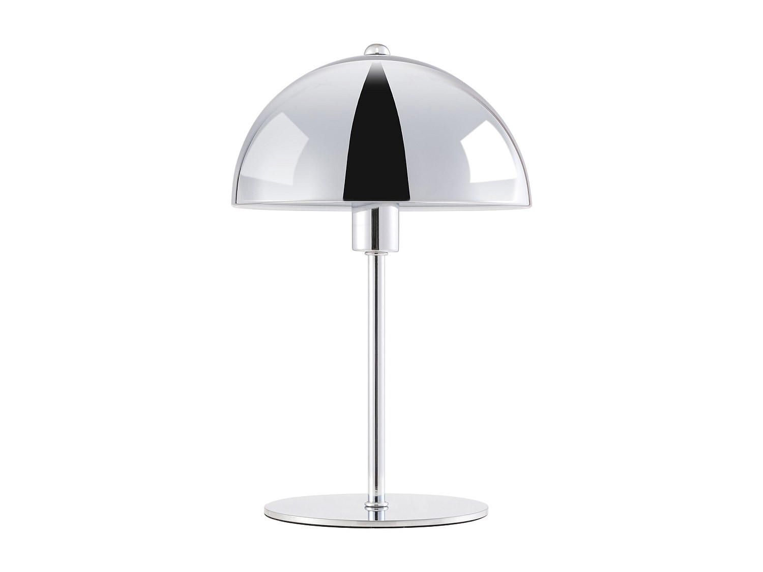 TISCHLAMPE - 20 cm x 20 cm - metall - silberfarben Ontario - Silberfarben, Metall (20/20/30cm) - Vente-Unique