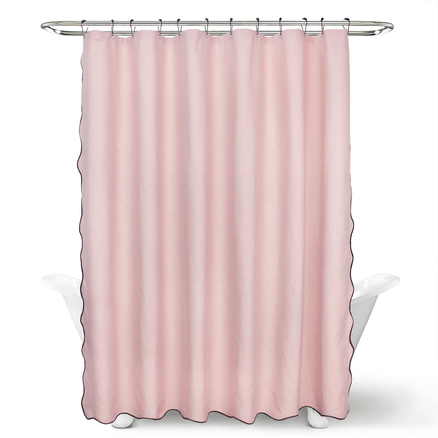 XXXLutz Duschvorhang Pink 183x183 cm