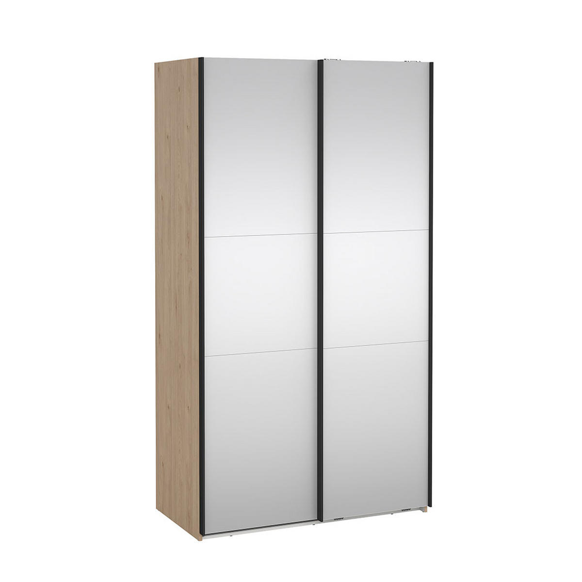 SCHIEBETÜRENSCHRANK, Como, Eiche, Holzwerkstoff, 119 x 67 x 221 cm - Eichefarben, Holzwerkstoff (119/221/67cm) - ebuy24