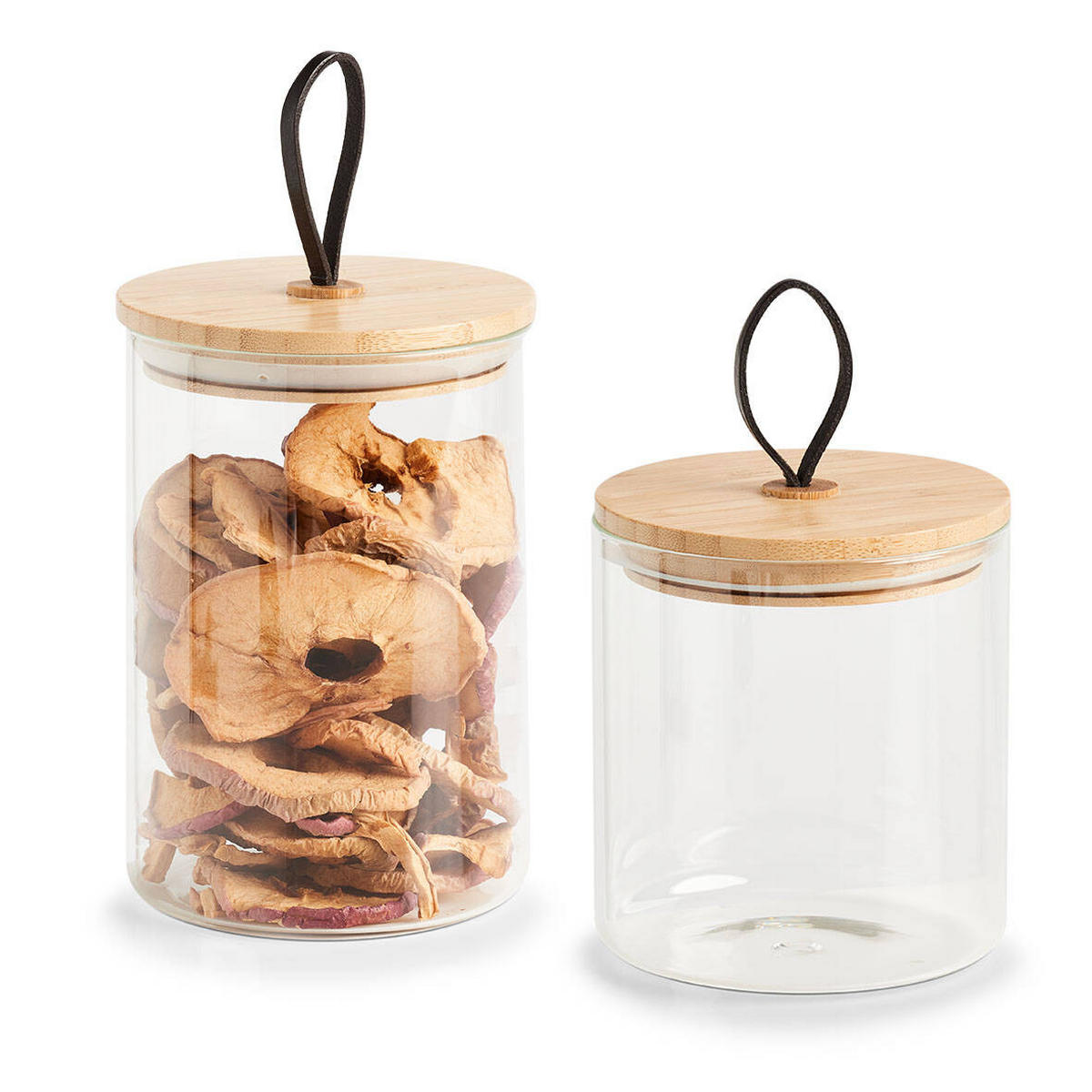 GLASBEHÄLTER 880 ml - Transparent, Glas (11.2/12.8/11.2cm)
