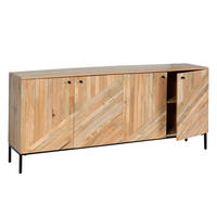 SIDEBOARD Beige - Beige, Holz (176/79/42cm) - MCW