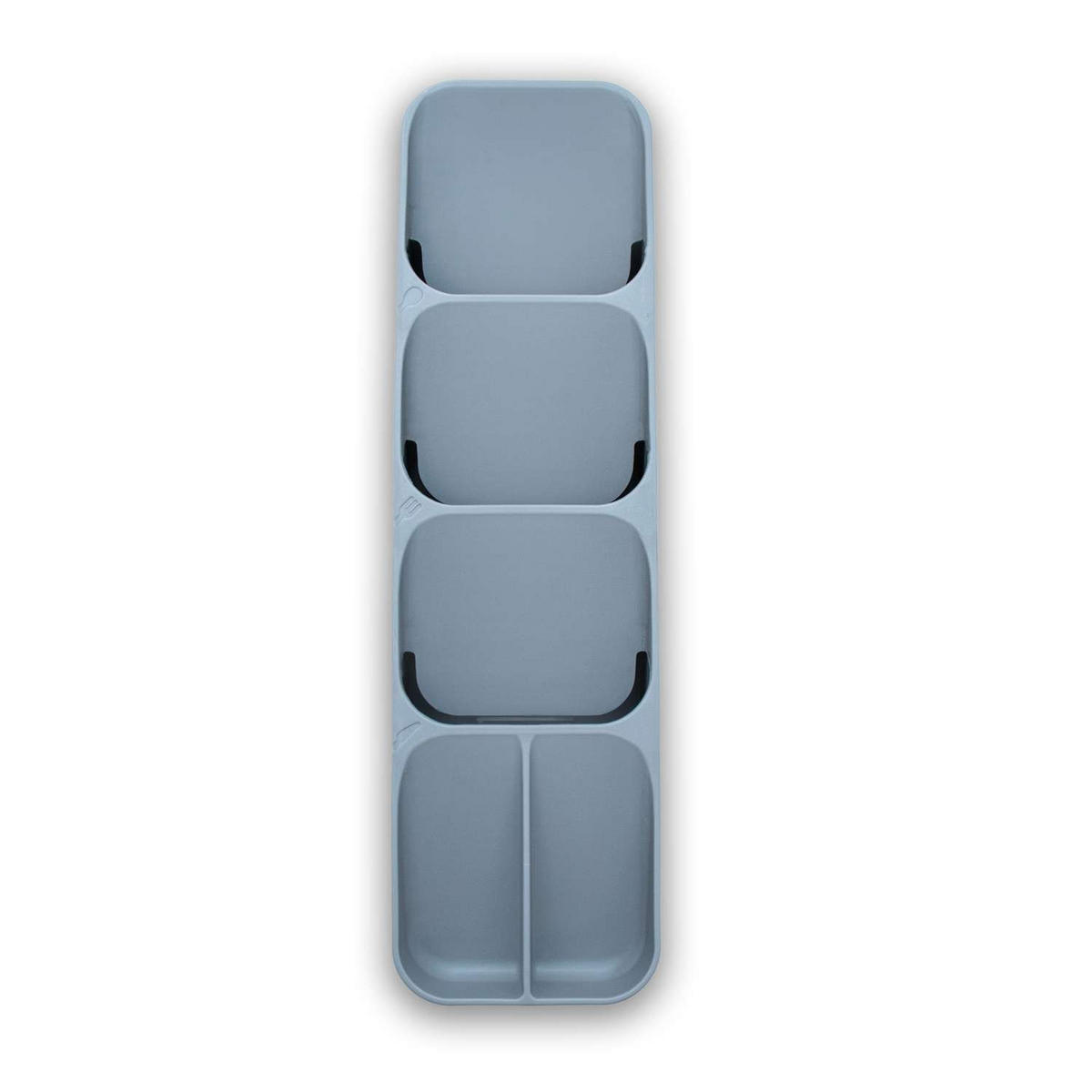 BESTECKKASTEN - Grau, Kunststoff (11/5.5/40cm) - Intirilife