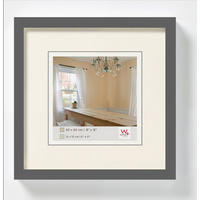 BILDERRAHMEN Peppers Holzrahmen 15x15 cm, Grau - Grau, Holzwerkstoff (17/17/1.5cm) - walther design