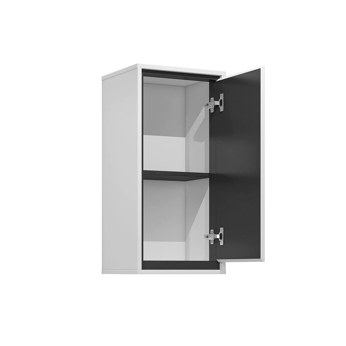 SCHRANK 1 Tür Sophéa Weiß - Weiß, Holzwerkstoff (35/72/30cm) - Petits-meubles