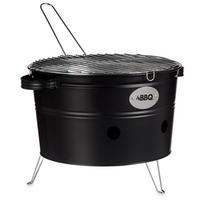 GRILL BBQ 42/35/21 cm - Schwarz, Metall (35/21/42cm)