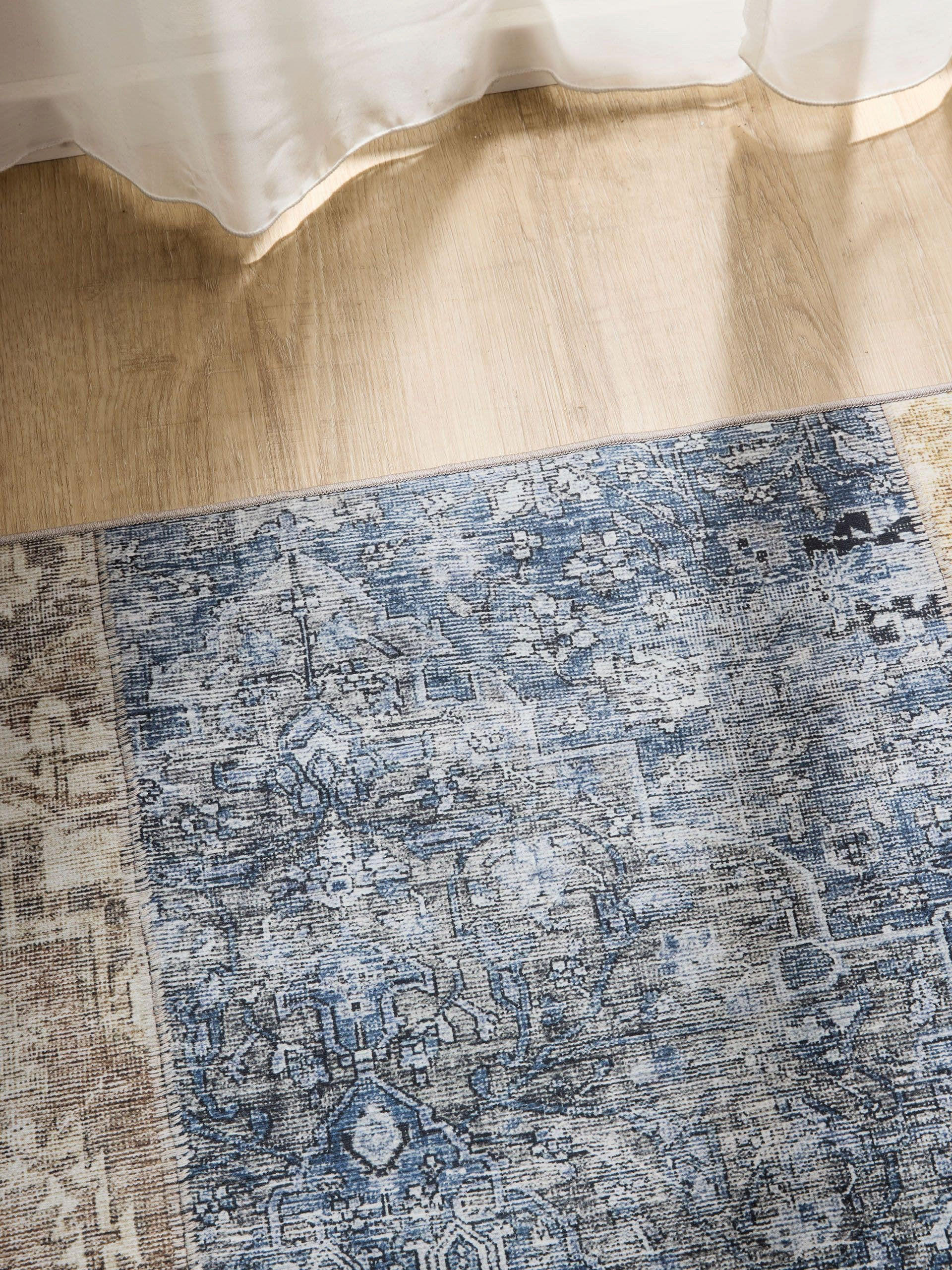 Thumbnail - benuta Vintage-Teppich, Mehrfarbig, Kunststoff, Vintage, Rechteckig, 240x340 cm, Oeko-Tex® Standard 100, in verschiedene...