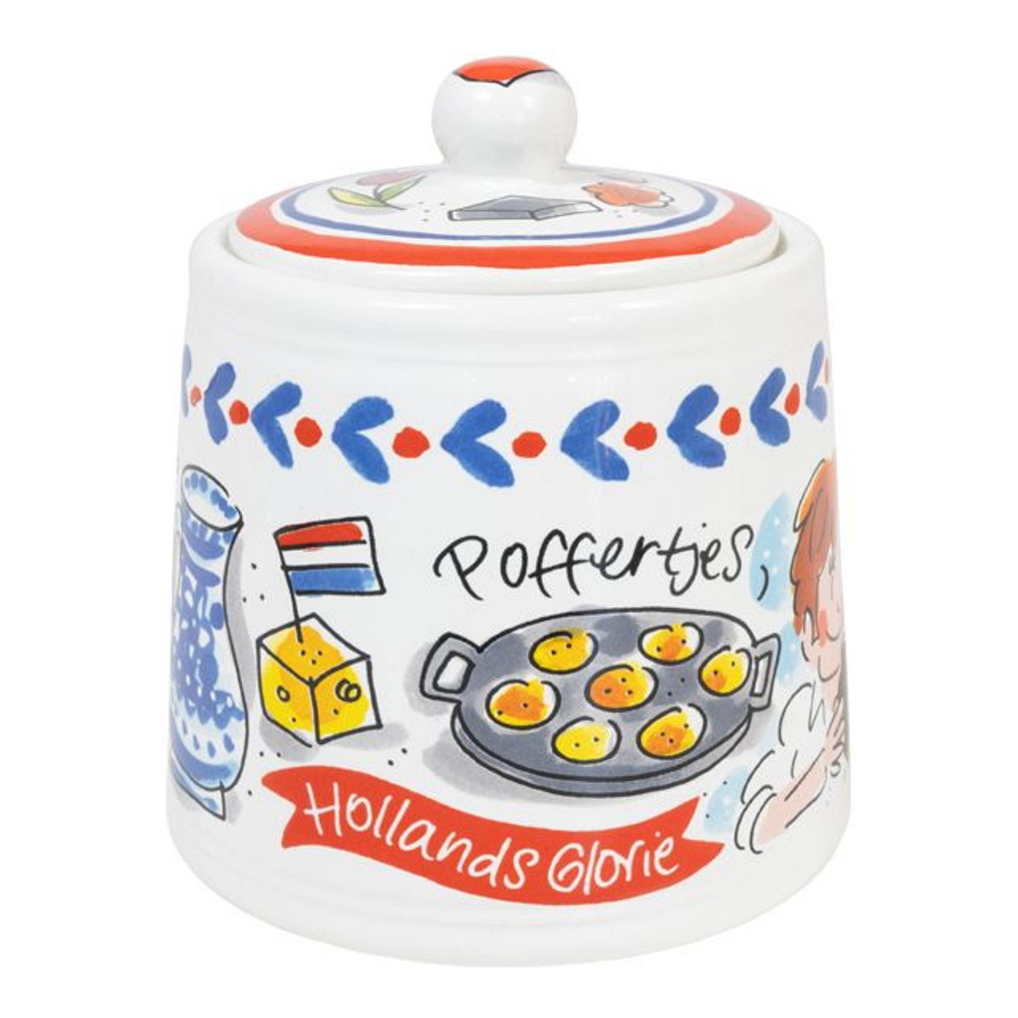 ZUCKERDOSEN Holland in Bunt - 11,5cm - Multicolor, Keramik (10/11.5cm) - Blond Amsterdam