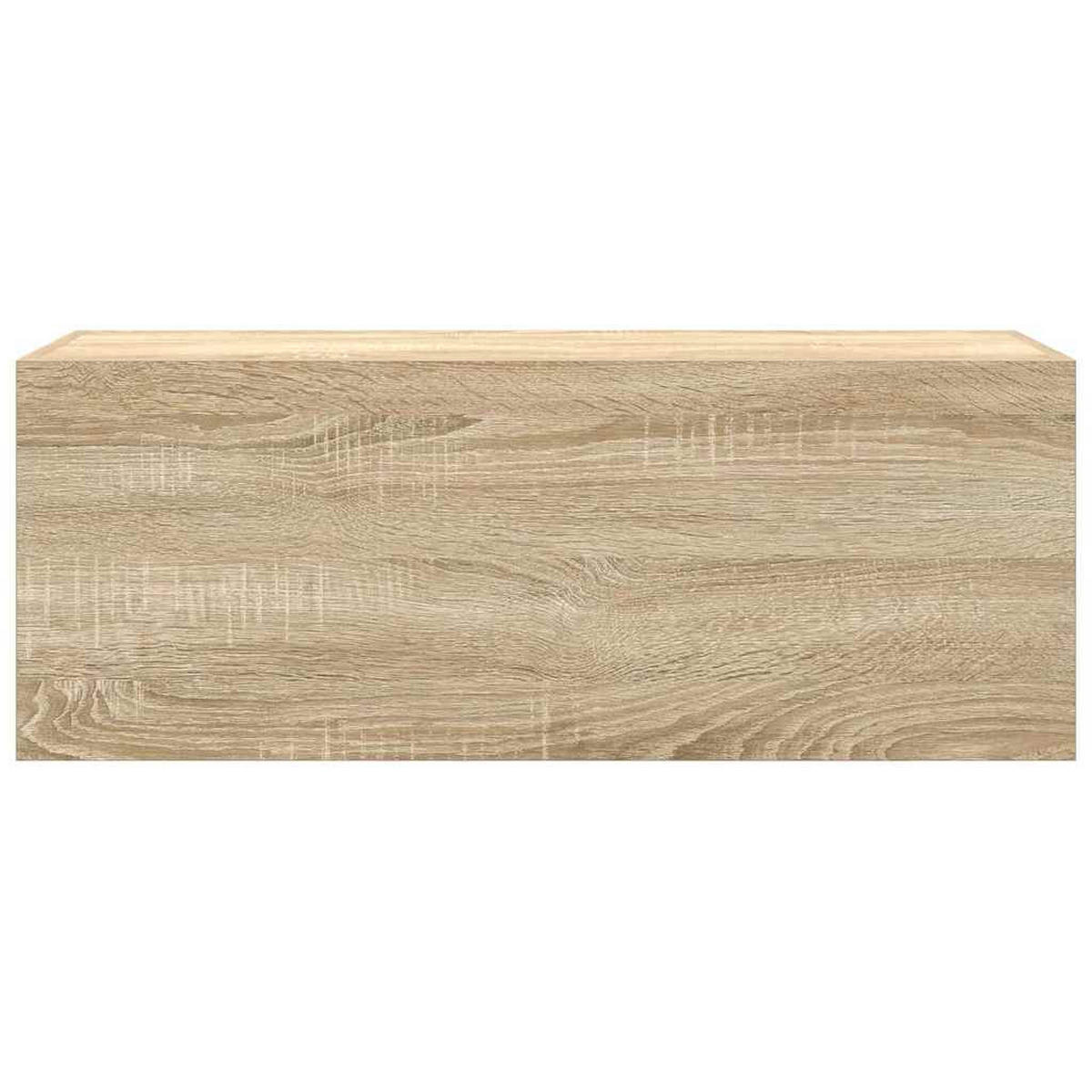BAD-WANDSCHRANK Sonoma-Eiche 80/25/30 Cm Holzwerkstoff - Hellbraun, Holzwerkstoff (25/30/80cm) - vidaXL