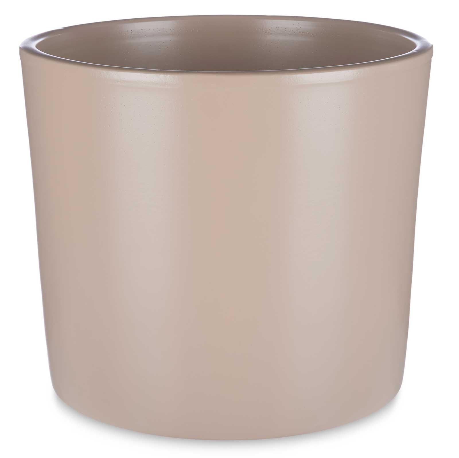 BLUMENTÖPFE Minimal 22/27 cm, 2er-Set - Beige, Keramik (27/23cm)