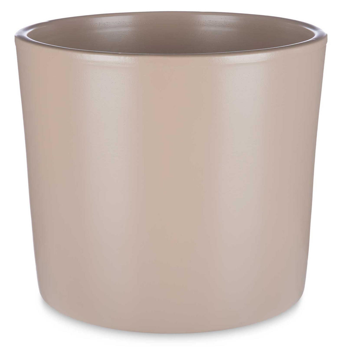 BLUMENTÖPFE Minimal 22/27 cm, 2er-Set - Beige, Keramik (27/23cm)