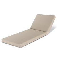ROLLLIEGENAUFLAGE QD-RL 190/60/5,5cm Beige - Beige, Textil (60/5/190cm) - Beautissu 