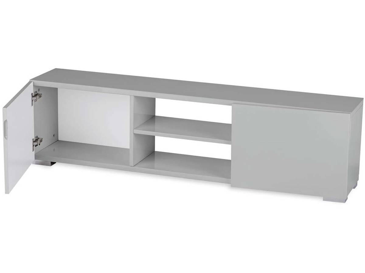 TV-MÖBEL frida - Hellgrau, Holzwerkstoff (31/43/155cm) - Habitat Garten