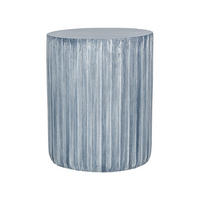 BEISTELLTISCH Beton grau rund 39 cm Amaro - Grau, Stein (39/39/48cm) - Beliani