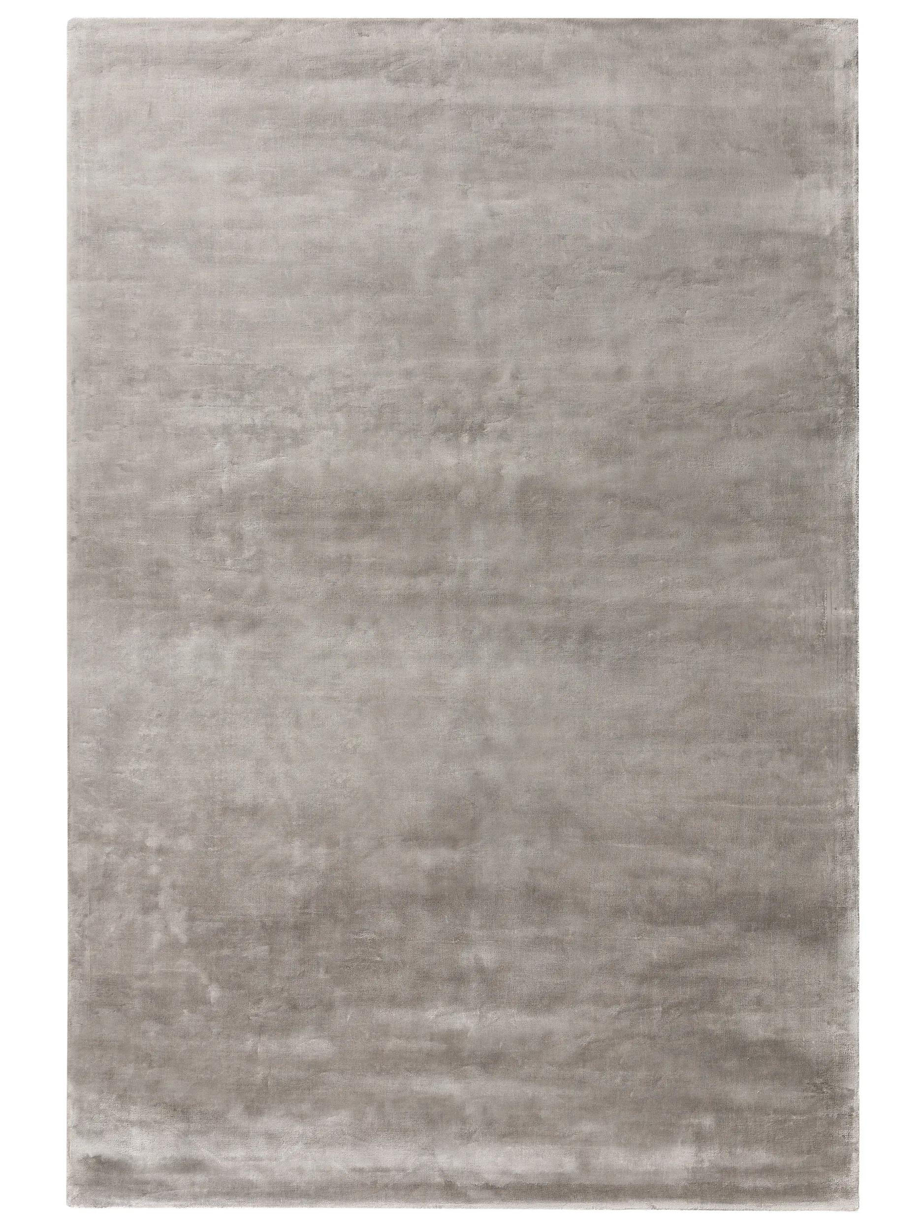 benuta Viskoseteppich Grau 250x350 cm