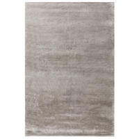 VISKOSETEPPICH Nela Grau 250x350 cm - Grau, Textil (250/350cm) - benuta Pure