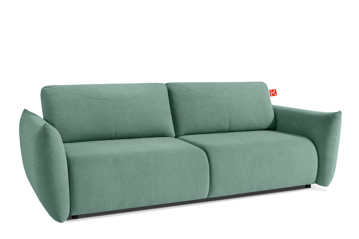 3-SITZER-SOFA LAVIS, Marineblau - Dunkelblau, Holz/Textil (242/87/111cm) - KONSIMO®