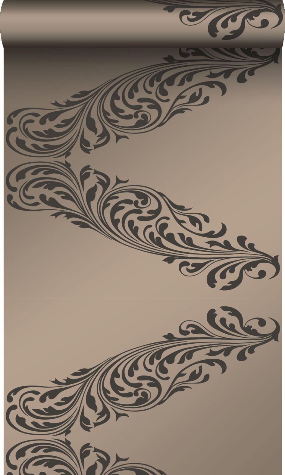 TAPETE Ornamente 53 cm x 10.05 m - Gelb, Papier (53/1000cm) - Origin Wallcoverings