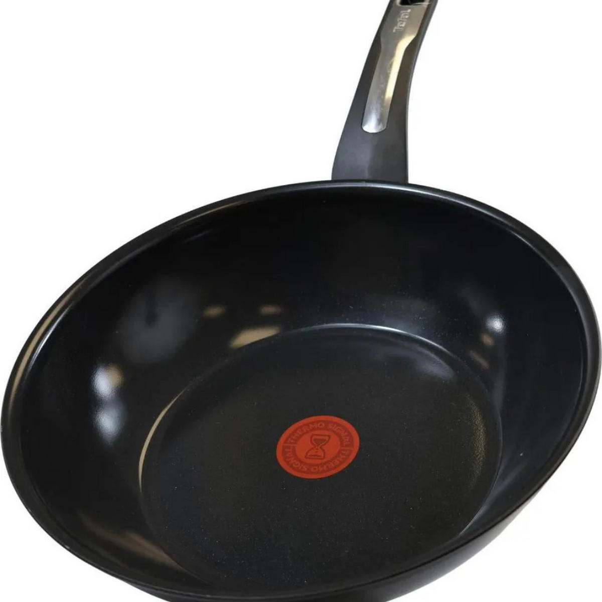 WOKPFANNE Unlimited On Schwarz 28 Cm Induktion Titanium Antihaft Tefal - Schwarz, Kunststoff/Metall (28cm) - Tefal