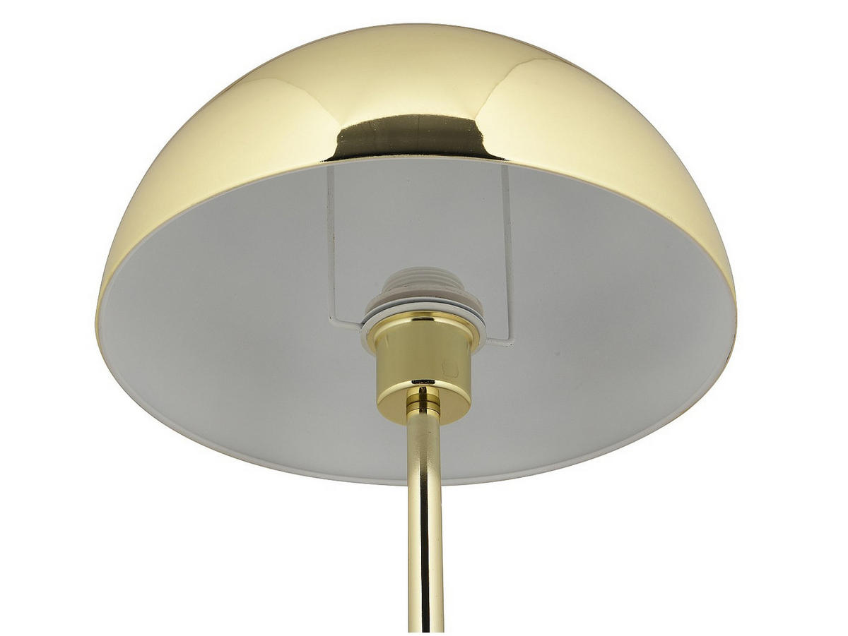 STEHLAMPE - 30 cm x 30 cm - Metall - Goldfarben - ONTARIO - Goldfarben, Metall (30/30/149cm) - Vente-Unique