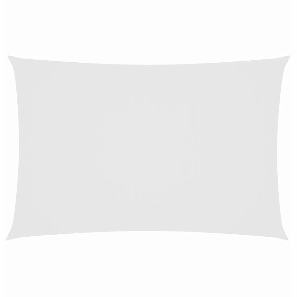 SONNENSEGEL Oxford-Gewebe Rechteckig 2x5 m Weiß - Weiß, Textil (500/200cm) - furnicato