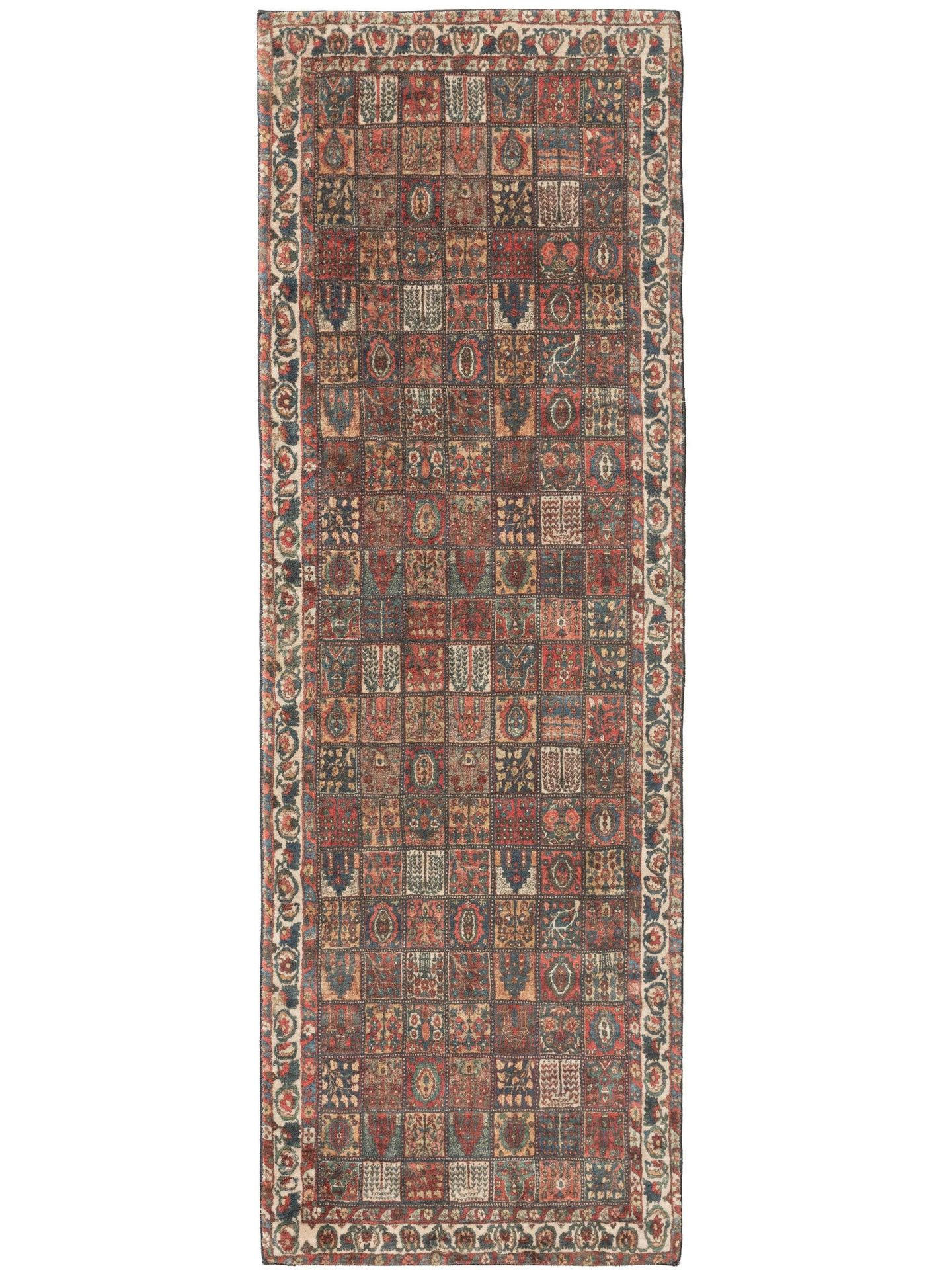 LÄUFER Mara Rot 80x240 cm - Rot/Multicolor, Textil (80/1cm) - KUNSTLOFT